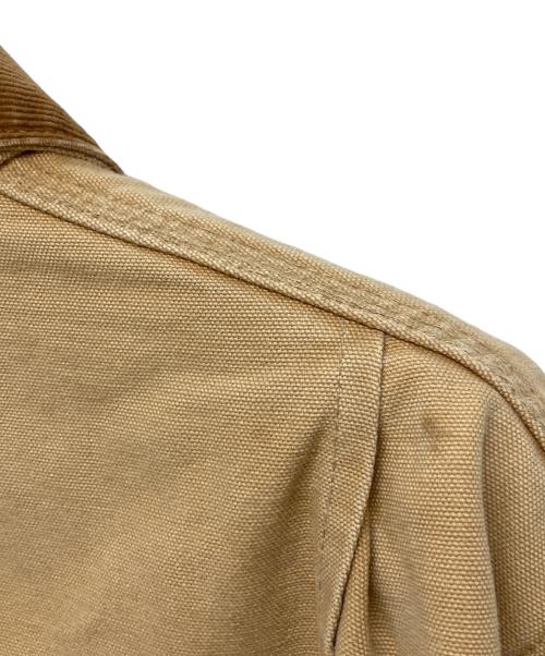CarHartt（カーハート）CarHartt (カーハート) 80s裏ブランケットダックカバーオール/チョアコート ブラウン サイズ:XLの古着・服飾アイテム