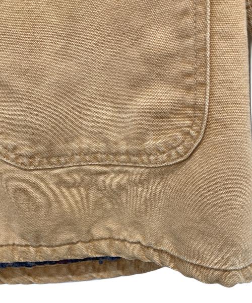 CarHartt（カーハート）CarHartt (カーハート) 80s裏ブランケットダックカバーオール/チョアコート ブラウン サイズ:XLの古着・服飾アイテム