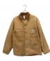 CarHartt（カーハート）の古着「80s裏ブランケットダックカバーオール/チョアコート」｜ブラウン