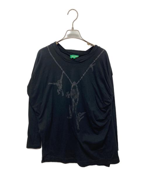 Vivienne Westwood RED LABEL（ヴィヴィアンウエストウッドレッドレーベル）Vivienne Westwood RED LABEL (ヴィヴィアンウエストウッドレッドレーベル) 長袖カットソー ブラック サイズ:2の古着・服飾アイテム