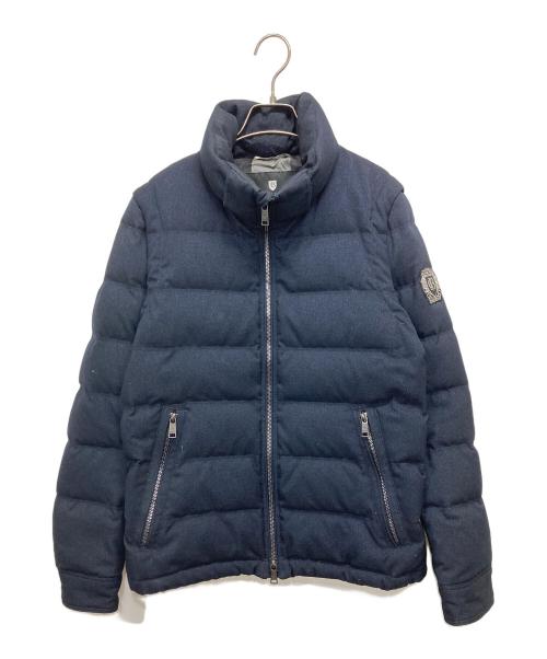 BLACK LABEL CRESTBRIDGE（ブラックレーベル クレストブリッジ）BLACK LABEL CRESTBRIDGE (ブラックレーベル クレストブリッジ) ダウンジャケット ネイビー サイズ:Mの古着・服飾アイテム