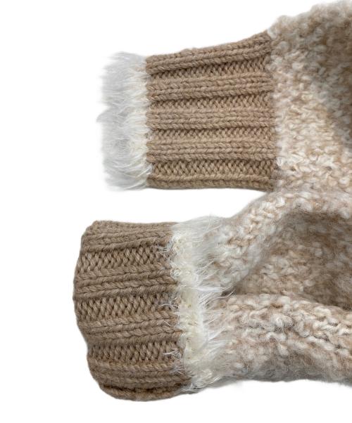 DRAWER（ドゥロワー）DRAWER (ドゥロワー) ノルディック柄ハイネックニット ベージュ サイズ:FREEの古着・服飾アイテム