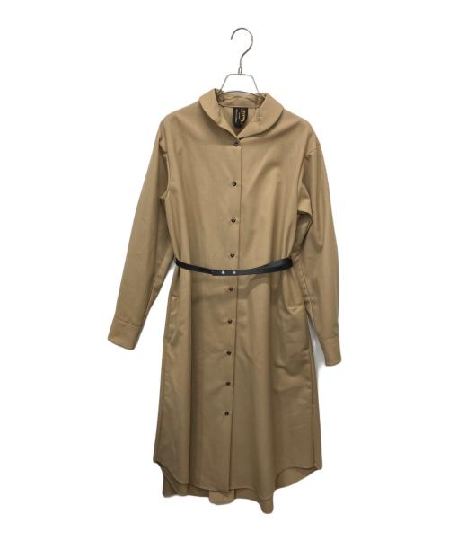 Salon le Chic（サロンルシック）Salon le Chic (サロンルシック) シャツワンピース ベージュ サイズ:1の古着・服飾アイテム