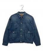 OLD JOE & Co.オールドジョー）の古着「LOWER FLAP POCKET JEAN JACKET」｜インディゴ