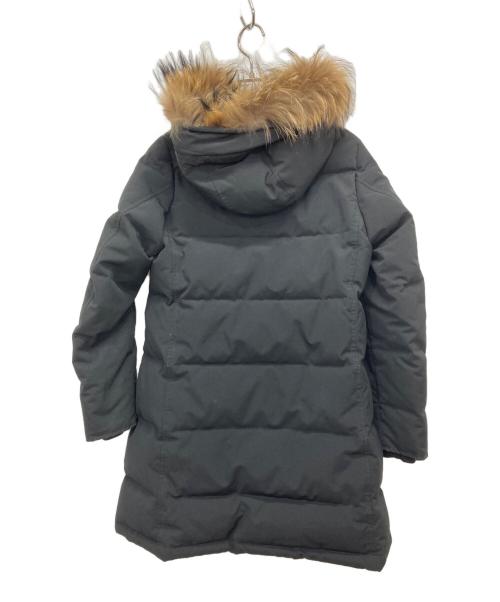 DANTON（ダントン）DANTON (ダントン) フード付きロングダウンコート ブラック サイズ:34の古着・服飾アイテム