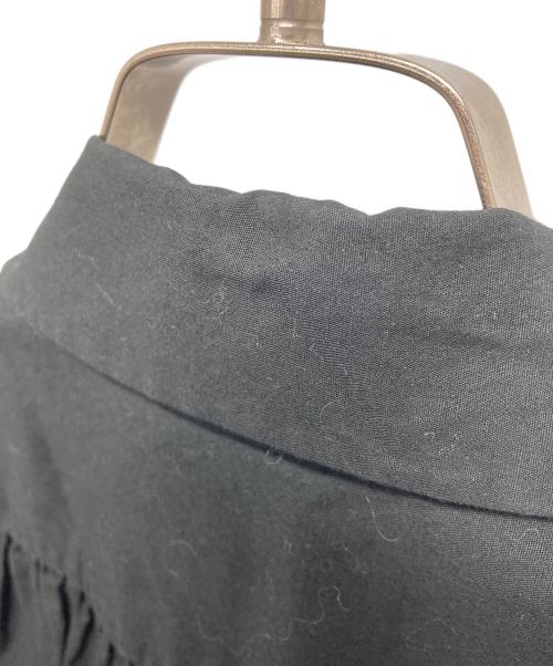 tricot COMME des GARCONS（トリココムデギャルソン）tricot COMME des GARCONS (トリココムデギャルソン) 丸襟長袖ブラウス ブラック サイズ:Sの古着・服飾アイテム