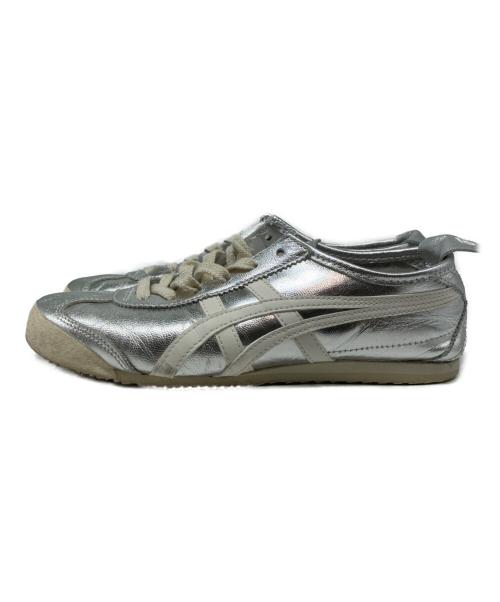 Onitsuka Tiger（オニツカタイガー）Onitsuka Tiger (オニツカタイガー) MEXICO 66/スニーカー シルバー サイズ:23.5の古着・服飾アイテム