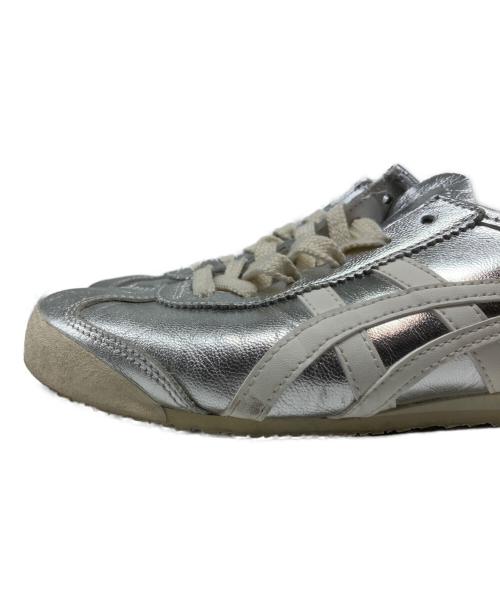 Onitsuka Tiger（オニツカタイガー）Onitsuka Tiger (オニツカタイガー) MEXICO 66/スニーカー シルバー サイズ:23.5の古着・服飾アイテム
