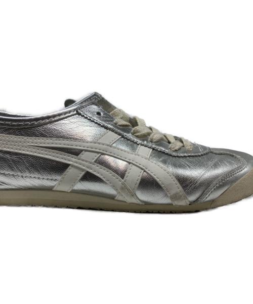 Onitsuka Tiger（オニツカタイガー）Onitsuka Tiger (オニツカタイガー) MEXICO 66/スニーカー シルバー サイズ:23.5の古着・服飾アイテム