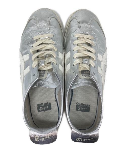 Onitsuka Tiger（オニツカタイガー）Onitsuka Tiger (オニツカタイガー) MEXICO 66/スニーカー シルバー サイズ:23.5の古着・服飾アイテム