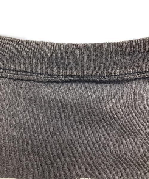 SAINT MICHAEL（セントマイケル）SAINT MICHAEL (セントマイケル) CP SS TEE/ユーズド加工プリントTシャツ グレー サイズ:Mの古着・服飾アイテム