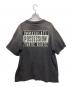 SAINT MICHAEL (セントマイケル) CP SS TEE/ユーズド加工プリントTシャツ グレー サイズ:M：25000円