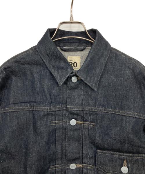 MARGARET HOWELL（マーガレットハウエル）MARGARET HOWELL (マーガレットハウエル) EDWIN (エドウィン) ORGANIC COTTON DENIM BLOUSON/1stデニムジャケット インディゴ サイズ:2の古着・服飾アイテム