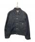 MARGARET HOWELL（マーガレットハウエル）の古着「ORGANIC COTTON DENIM BLOUSON/1stデニムジャケット」｜インディゴ