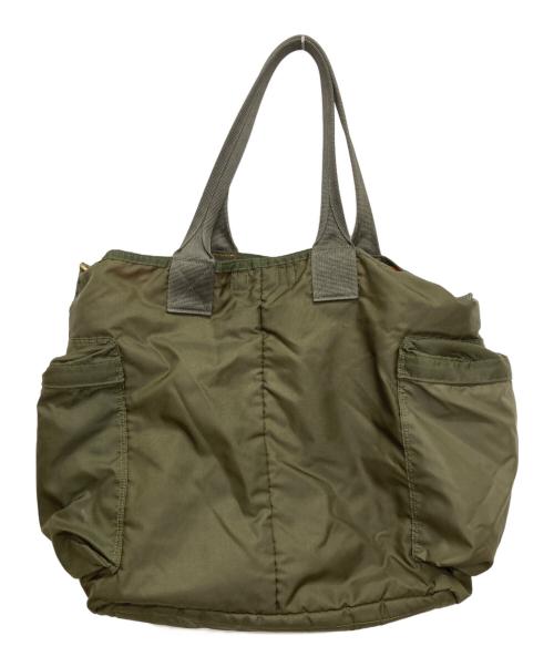 PORTER（ポーター）PORTER (ポーター) FORCE/2WAYトートバッグ グリーンの古着・服飾アイテム