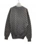 GIORGIO ARMANI (ジョルジョアルマーニ) 90’s総柄ニット グレー サイズ:表記なし：10000円