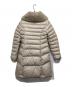 anuans (アニュアンス) 2wayファーカラーダウンコート ベージュ サイズ:M：11000円