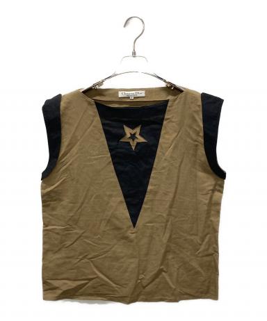 Christian Dior ノースリーブ 38Fサイズ　ガリアーノ期 Christian Dior ガリアーノ期 ノースリーブ Tシャツ 38 - メルカリ