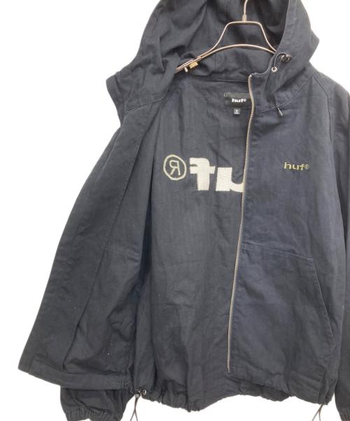 HUF（ハフ）HUF (ハフ) eightynine HOODED JACKET ブラック サイズ:Ｍの古着・服飾アイテム