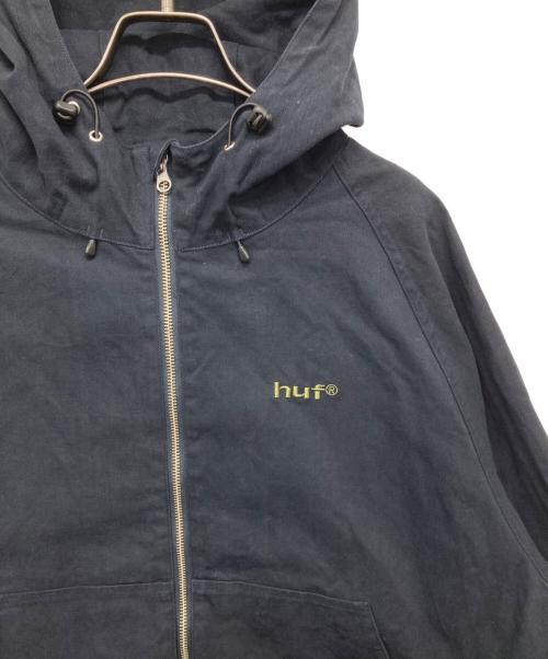 HUF（ハフ）HUF (ハフ) eightynine HOODED JACKET ブラック サイズ:Ｍの古着・服飾アイテム