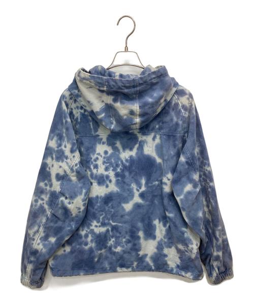 HUF（ハフ）HUF (ハフ) GARDEN CENTER PIGMENT DYED CANVAS JACKET ブルー サイズ:Mの古着・服飾アイテム