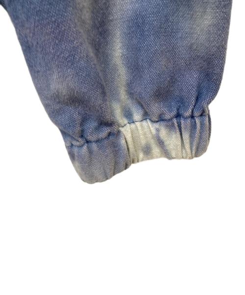 HUF（ハフ）HUF (ハフ) GARDEN CENTER PIGMENT DYED CANVAS JACKET ブルー サイズ:Mの古着・服飾アイテム