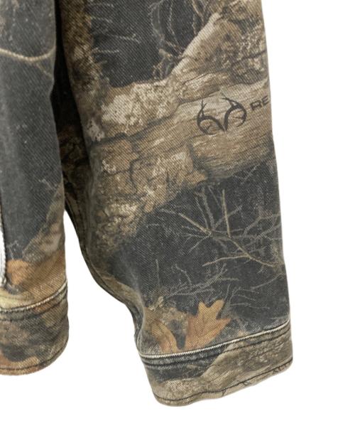 stussy（ステューシー）stussy (ステューシー) Realtree Edge Zip Work Jacket ブラウン サイズ:Mの古着・服飾アイテム