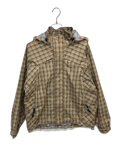 HUF（ハフ）HUF (ハフ) OG LOGO 3L SHELL JACKET ベージュ サイズ:Ｍの古着・服飾アイテム