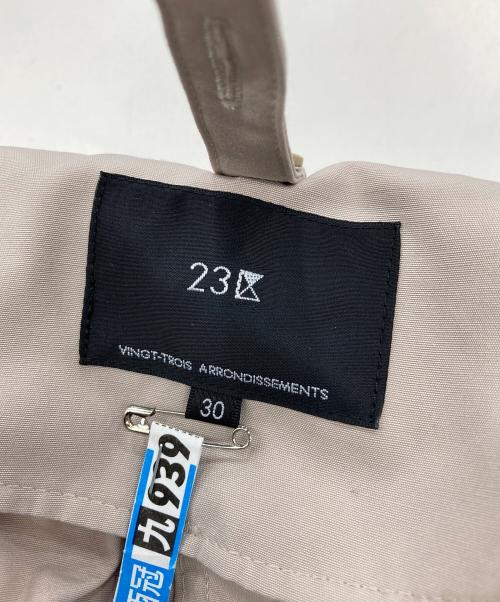 23区（ニジュウサンク）23区 (ニジュウサンク) ライナー付き マルチウェイアウター ベージュ サイズ:30の古着・服飾アイテム