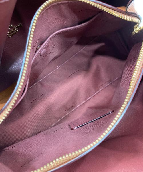 COACH（コーチ）COACH (コーチ) ハドリー ホーボー/ハンドバッグ ブラウンの古着・服飾アイテム