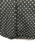 中古・古着 BLACK COMME des GARCONS (ブラックコムデギャルソン) 丸襟ドットシャツ ブラック サイズ:xs：9000円