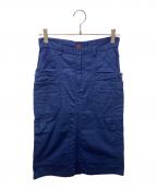 COMME des GARCONS JUNYA WATANABE MANコム デ ギャルソン ジュンヤ ワタナベ マン）の古着「ミリタリーコットンスカート」｜ネイビー