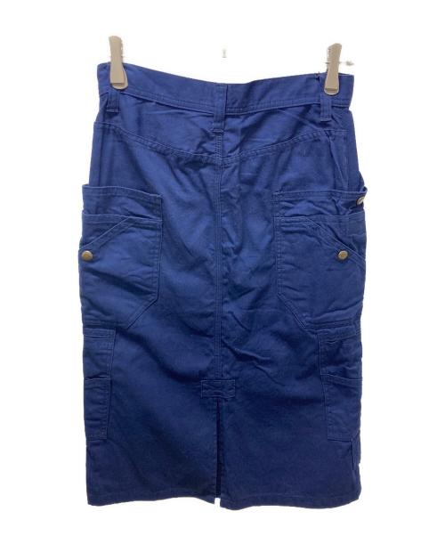COMME des GARCONS JUNYA WATANABE MAN（コム デ ギャルソン ジュンヤ ワタナベ マン）COMME des GARCONS JUNYA WATANABE MAN (コム デ ギャルソン ジュンヤ ワタナベ マン) ミリタリーコットンスカート ネイビー サイズ:Sの古着・服飾アイテム