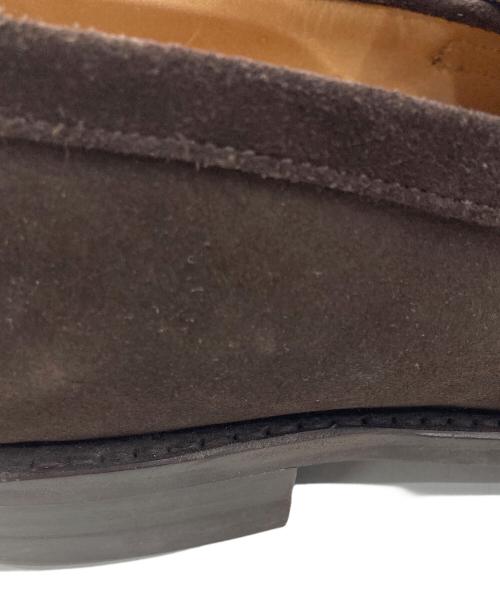 berwick（バーウィック）berwick (バーウィック) スエードローファー ブラウン サイズ:3 1/4の古着・服飾アイテム