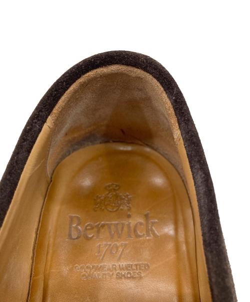berwick（バーウィック）berwick (バーウィック) スエードローファー ブラウン サイズ:3 1/4の古着・服飾アイテム