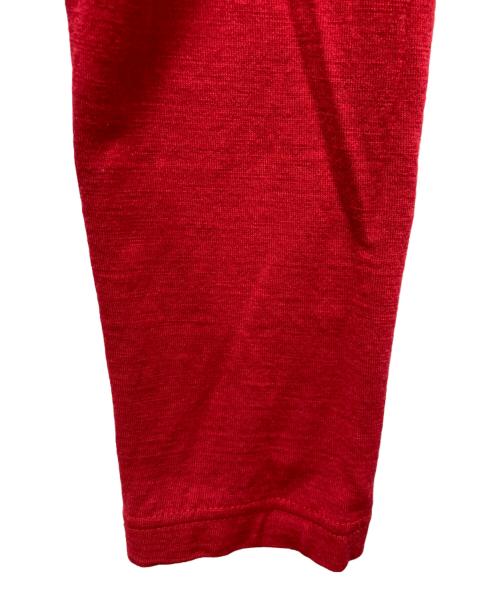 COMME des GARCONS（コムデギャルソン）COMME des GARCONS (コムデギャルソン) 00’s総柄長袖カットソー レッド サイズ:表記無しの古着・服飾アイテム