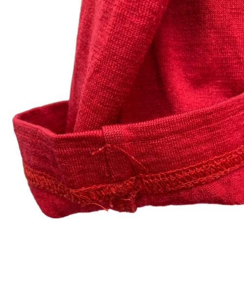 COMME des GARCONS（コムデギャルソン）COMME des GARCONS (コムデギャルソン) 00’s総柄長袖カットソー レッド サイズ:表記無しの古着・服飾アイテム