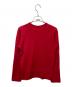 COMME des GARCONS (コムデギャルソン) 00’s総柄長袖カットソー レッド サイズ:表記無し：9000円