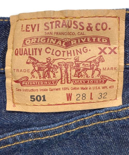 LEVI'S（リーバイス）LEVI'S (リーバイス) 501デニムパンツ インディゴ サイズ:W28cmの古着・服飾アイテム