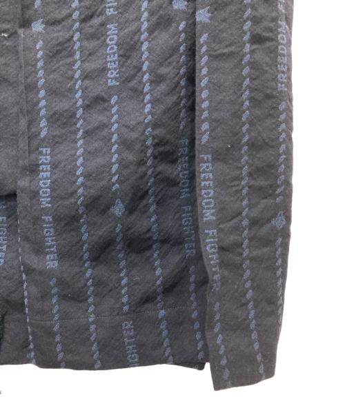 Vivienne Westwood man（ヴィヴィアン ウェストウッド マン）Vivienne Westwood man (ヴィヴィアン ウェストウッド マン) 総柄デザインサルエルパンツ ネイビー サイズ:46の古着・服飾アイテム