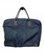 PORTERポーター）の古着「TIME 3WAYブリーフケース」｜ネイビー