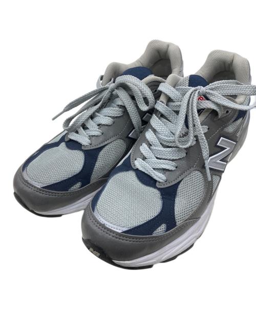 NEW BALANCE（ニューバランス）NEW BALANCE (ニューバランス) 990 V3 グレー サイズ:US91/2/UK9/EU43/CM27.5の古着・服飾アイテム