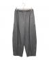 Curensology（カレンソロジー）の古着「ウールドロストパンツ」｜グレー