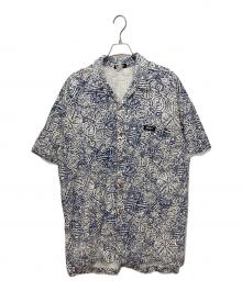 JIMMY'Z（ジミーズ）の古着「80sオープンカラーシャツ」｜ブルー