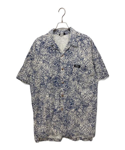 JIMMY'Z（ジミーズ）JIMMY'Z (ジミーズ) 80sオープンカラーシャツ ブルー サイズ:3XLの古着・服飾アイテム