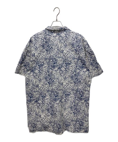 JIMMY'Z（ジミーズ）JIMMY'Z (ジミーズ) 80sオープンカラーシャツ ブルー サイズ:3XLの古着・服飾アイテム