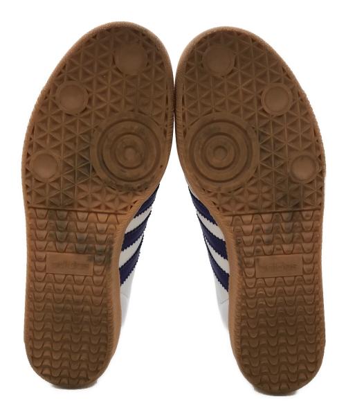 adidas（アディダス）adidas (アディダス) Samba OG IF6514 ホワイト×パープル サイズ:27の古着・服飾アイテム