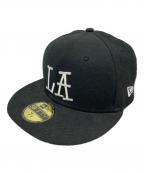 New Era×stussyニューエラ×ステューシー）の古着「キャップ」｜ブラック