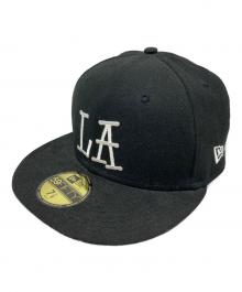 New Era×stussy（ニューエラ×ステューシー）の古着「キャップ」｜ブラック
