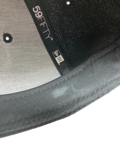 New Era（ニューエラ）New Era (ニューエラ) stussy (ステューシー) キャップ ブラック サイズ:7　1/8の古着・服飾アイテム